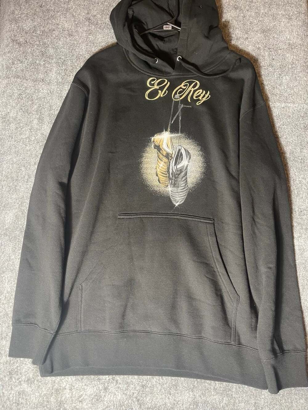 LAFC Carlos Vela El Rey Celebration Graphic Hoodie